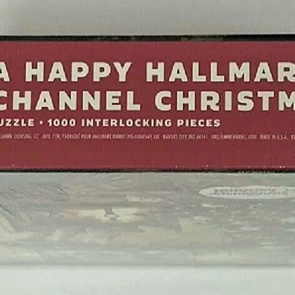 A Happy Hallmark Channel *1000 PIECE* CHRISTMAS PUZZLE 30"x24" size - Picture 3 of 4